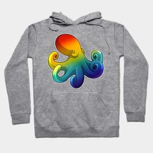 Octopus with Rainbow Hoodie